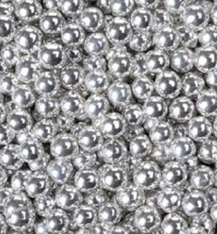Picture of SILVER PEARLS 8MM EDIBLE SPRINKLES X 50G